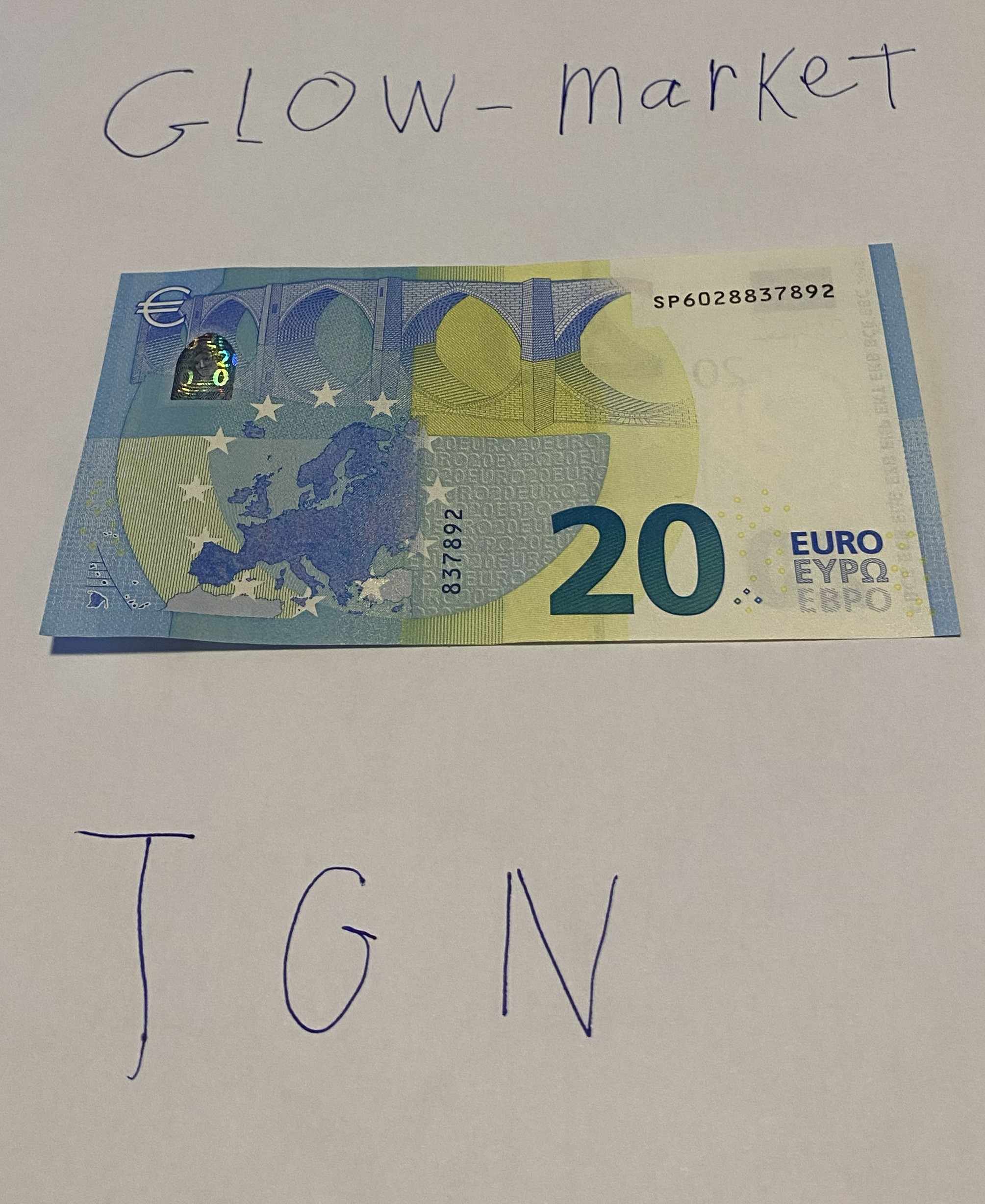20 bill Back